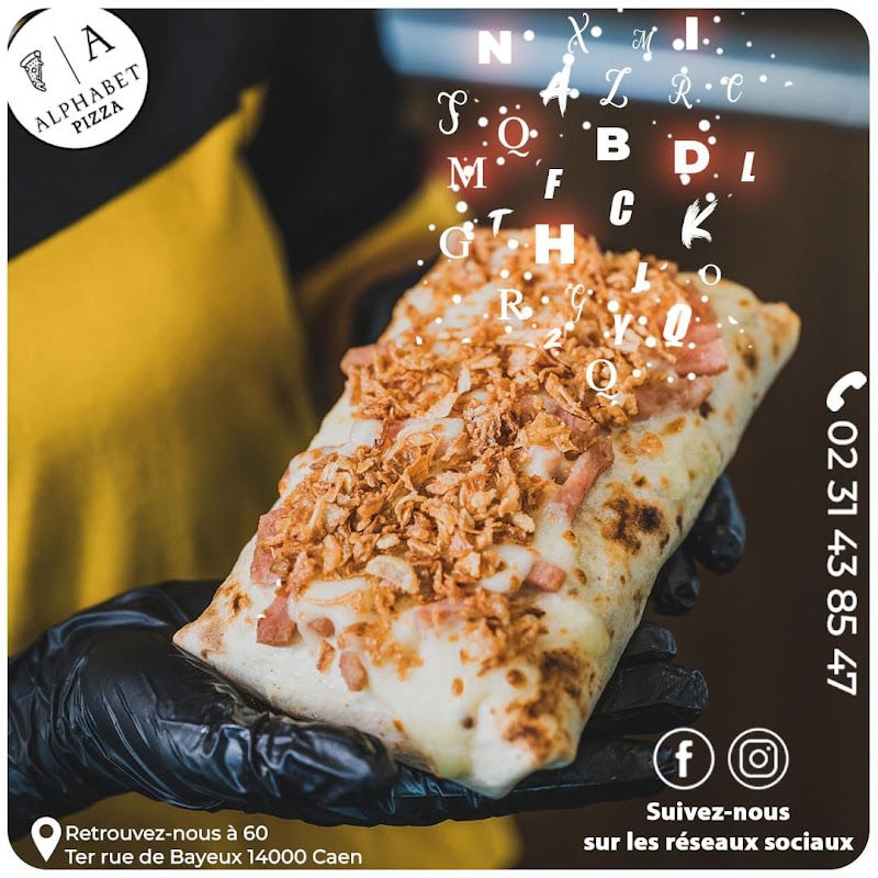 Photo de alphabet pizza