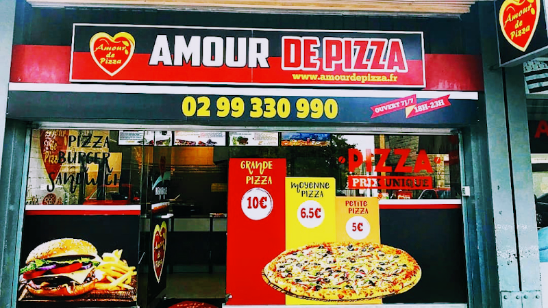 Photo de Amour de pizza Rennes Villejean